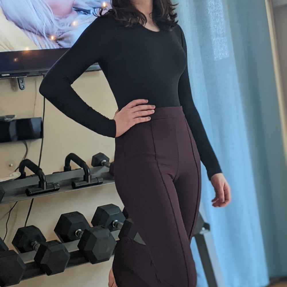 High rise pants